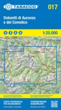   017 Dolomiti di Auronzo e del Comelico 1:25.000 túristatérkép - TABACCO 