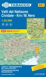 041 Valli del Natisone - Cividale del Friuli 1:25.000 túristatérkép - TABACCO 041 Valli del Natisone - Cividale del Friuli 1:25.000 túristatérkép - TABACCO