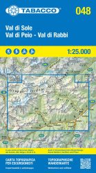 048 Val Di Peio - Val Di Rabbi - Val Di Sole 1:25.000 túristatérkép - TABACCO 