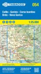 054 Collio, Brda, Gorizia, Hiking map of Gorizi 1:25.000 túristatérkép - TABACCO 054 Collio, Brda, Gorizia, Hiking map of Gorizi 1:25.000 túristatérkép - TABACCO