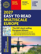 Európa autós atlasz - 2026 - Philip's