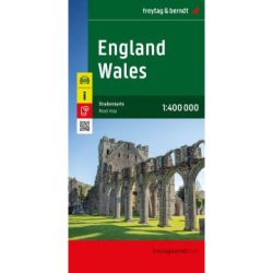 Anglia, Wales térkép - Freytag 2025