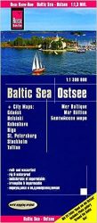 Ostsee- Balti-tenger autóstérkép várostérképekkel