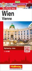 Bécs 3 az 1-ben várostérkép - Hallwag Bécs 3 az 1-ben várostérkép - Hallwag