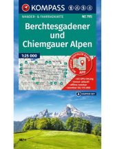   Berchtesgadener und Chiemgauer Alpen térképszet 3 szelvény - KOMPASS 795
