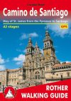 Camino de Santiago - Rother - angol nyelvű - túrakalauz 