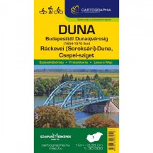   Duna - Budapesttől Dunaújvárosig (1654-1570 fkm) - Ráckevei (Soroksári)-Duna, Csepel-sziget szabadidőtérkép