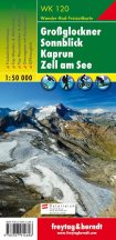   WK 120 Großglockner - Sonnblick - Kaprun - Zell am See túristatérkép