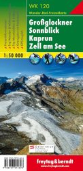 WK 120 Großglockner - Sonnblick - Kaprun - Zell am See túristatérkép