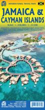 Jamaica / Kajmán-szigetek térkép - ITM 2025