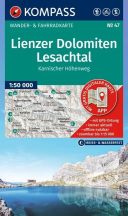 Lienzi-Dolomitok, Lesach-völgy, Karni-magasút / Kompass 47
