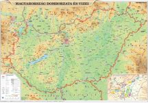    Magyarország domborzata / A Kárpát-medence domborzata 65*45 cm - TÖBB VÁLTOZAT - 3490 Ft - 20990 Ft