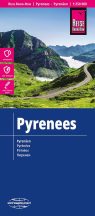   Pireneusok térkép (laminált) / Pyrenäen · Pyrenees / Reise Know-How- 2025