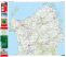 Szardínia, Cagliari, Sassari, Olbia autótérkép - 2023