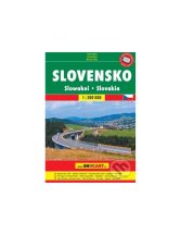   Szlovákia autóatlasz kerékpárutakkal és turistautakkal / Freytag