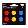 Táblamágnes GRAND 20mm 6 db-os vegyes Táblamágnes GRAND 20mm 6 db-os vegyes