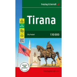 Tirana várostérkép 2025