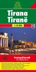 Tirana várostérkép