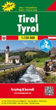 Tirol autótérkép