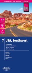 USA Délnyugat 7 térkép - Reise USA Délnyugat 7 térkép - Reise