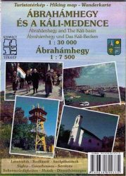 Ábrahámhegy és a Káli-medence túristatérképe