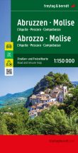   Abruzzo - Molise - L'Aquila - Campobasso térkép - TOP 10 Tipp