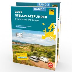 ADAC Stellplatzführer Deutschland und Europa 2022 - Parkolási útmutató lakóautókhoz