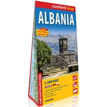 Albánia Comfort térkép - Expressmap