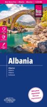 Albánia térkép - Reise Know-How