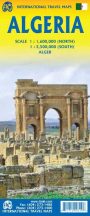 Algéria autótérkép - ITM