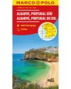 Algarve, Dél-Portugália térkép - Marco Polo