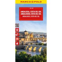   Andalúzia - Andalusien - Costa del Sol térkép 2024 - Marco Polo