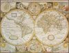 Antik Világ 1651 falitérkép 92*72 cm - keretezett