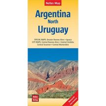 Argentína Észak térkép - Nelles