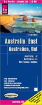 Ausztrália kelet térkép