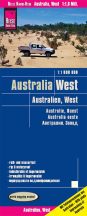 Ausztrália nyugat térkép