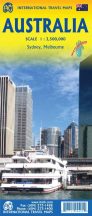 Ausztrália térkép - ITM 2025