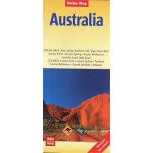 Ausztrália térkép - Nelles