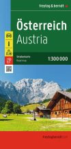Ausztria autótérképe 1:300 000 - 2026
