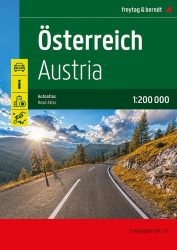 Ausztria autóatlasz 1:200000 - 2025 Ausztria autóatlasz 1:200000 - 2025