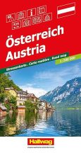 Ausztria autótérképe  - Hallwag 2026