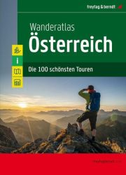 Ausztria turista atlasz - Wanderatlas Österreich, Jubiläumsausgabe 2020