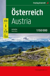 Ausztria Supertouring autóatlasz 1:150.000