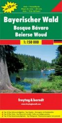 Bajor-Erdő (Bayerischer Wald), Top 10 tipp, 1:150 000