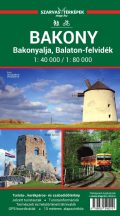 Bakony 2021 - turistatérkép - Szarvas