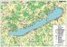 Balaton panoráma asztali alátét + hátoldalon Balaton térkép Balaton panoráma asztali alátét + hátoldalon Balaton térkép