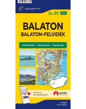 Balaton turistatérkép 1:40 000 TT4