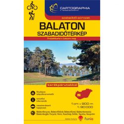 Balaton szabadidőtérkép 1:90 000