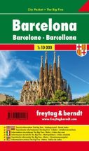 Barcelona  City Pocket - város térkép