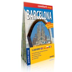 Barcelona - comfort- várostérkép